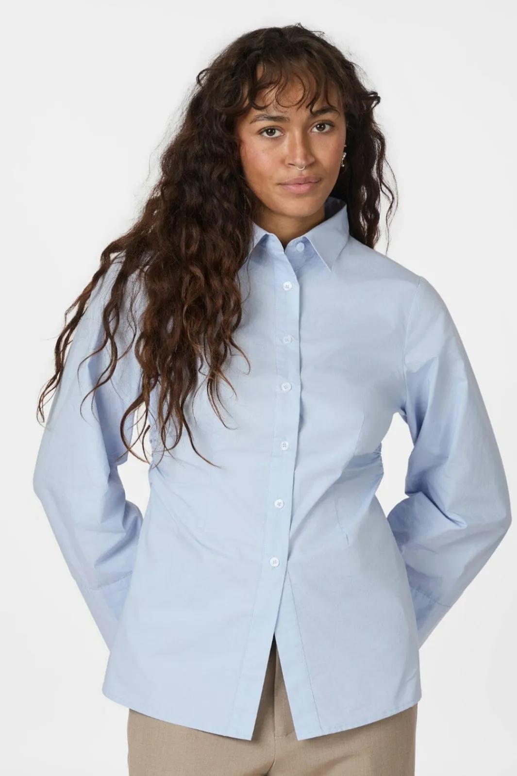 Best Neo Noir Caroli Poplin Shirt 165894 145