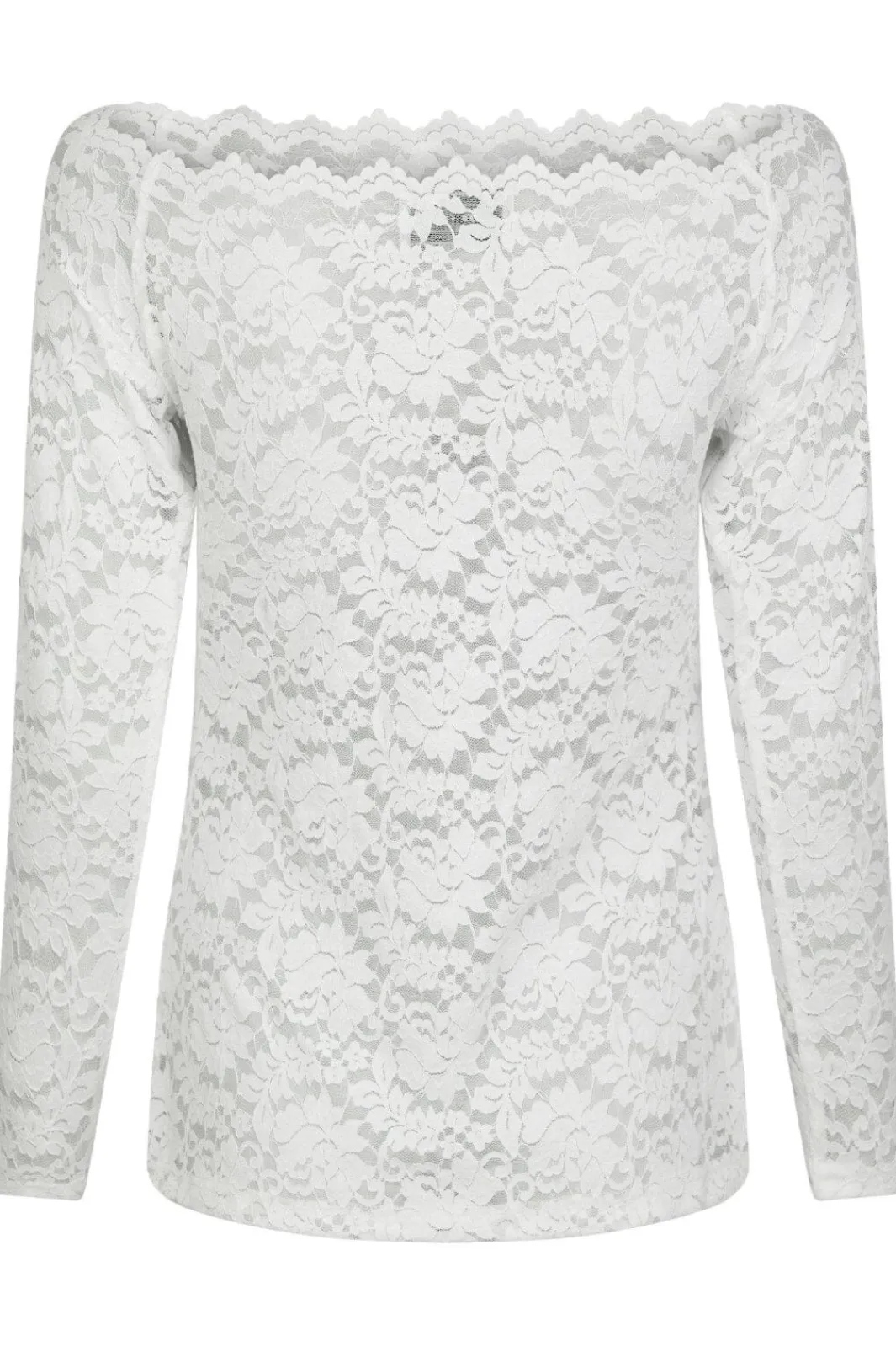 Online Neo Noir Casadi Lace Flower Blouse 162631 120