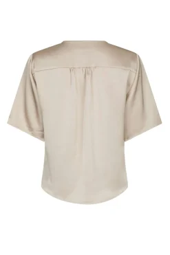 Sale Neo Noir Casadia Heavy Sateen Blouse 165695 720