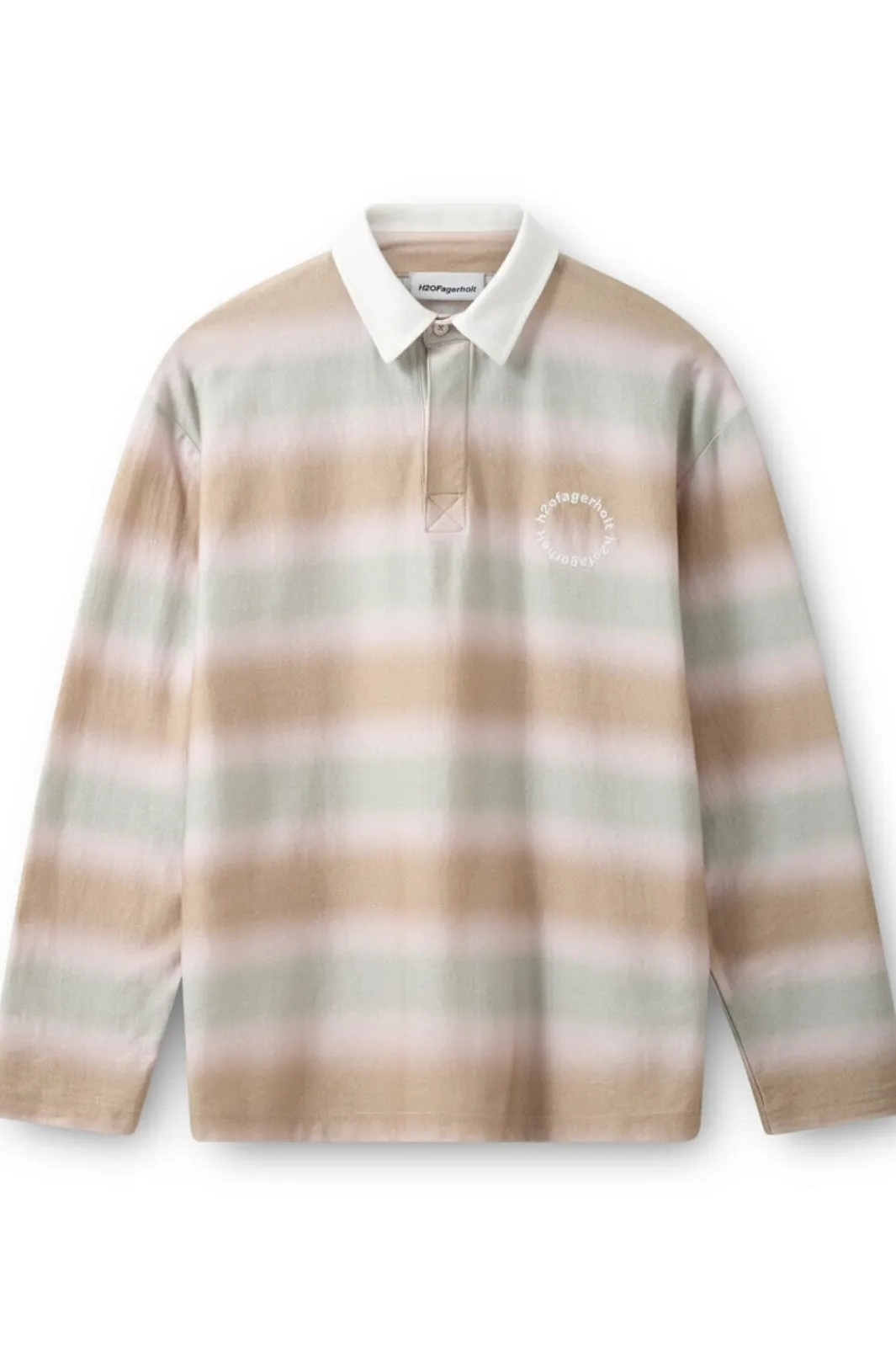 Online H2O Fagerholt Cash Polo Shirt 9943 Dusty Multi Spray
