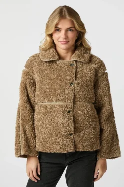 Best Neo Noir Castor Faux Fur Jacket 164862 214