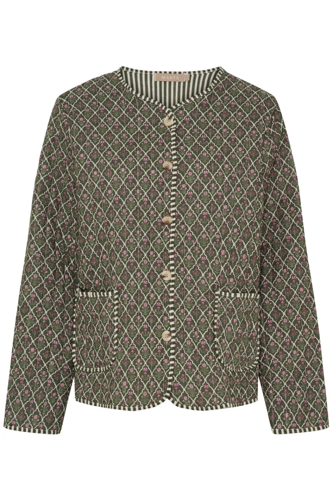 Outlet Marta Du Chateau Cavril Jacket 86567 Militairy