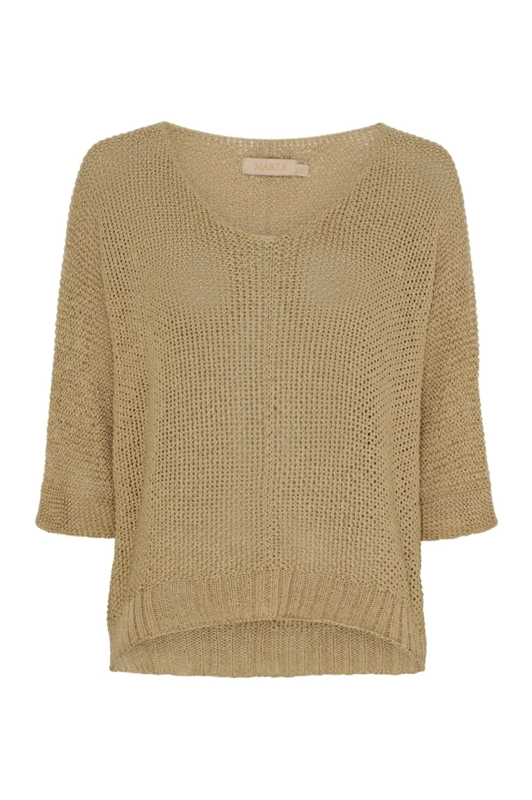 Clearance Marta Du Chateau Cbetina Knit 7010 Camello
