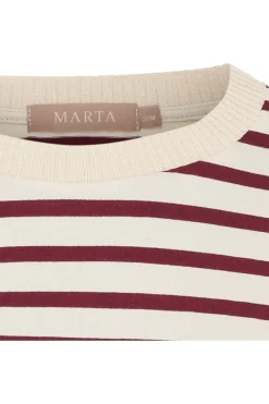 Marta Du Chateau Cbrooklyn Tee 58351 Beige/Bordeaux