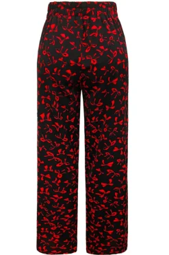 Clearance Liberte Cecilie-Pants 22131 Black Red Bow