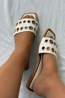 Outlet Bloom Celeste Sandal White