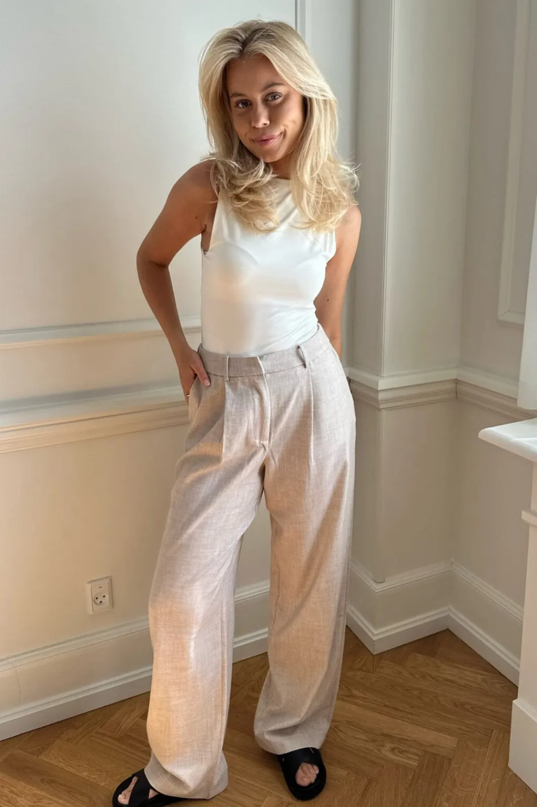 Outlet BYIC Celina Pants Beige