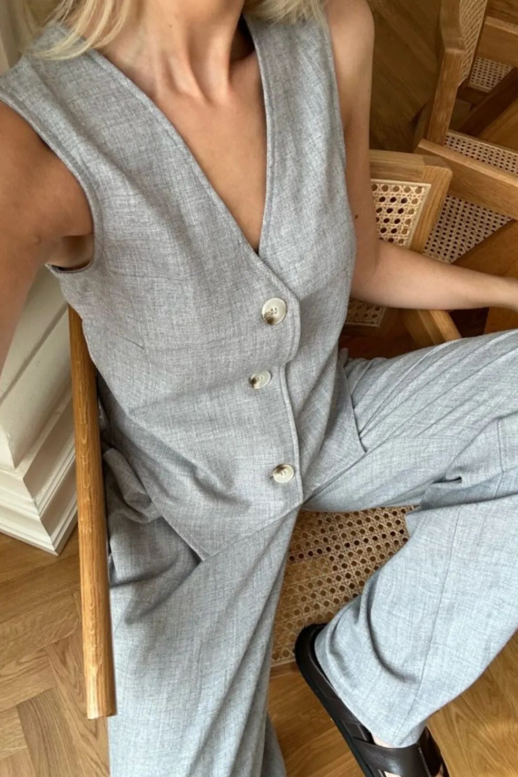 Outlet BYIC Celina Vest Grey