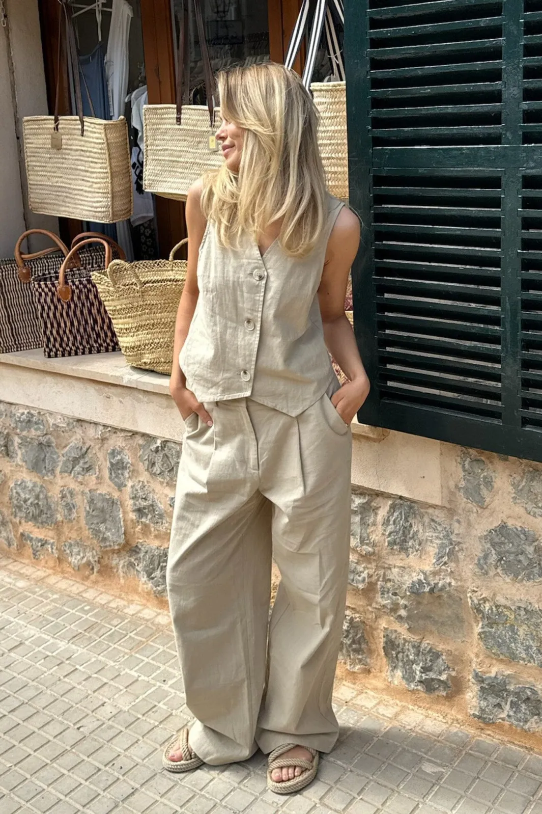 Clearance BYIC Celinaic Vest sand Sand