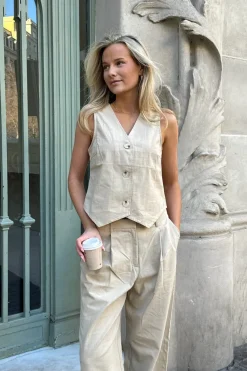 Clearance BYIC Celinaic Vest sand Sand