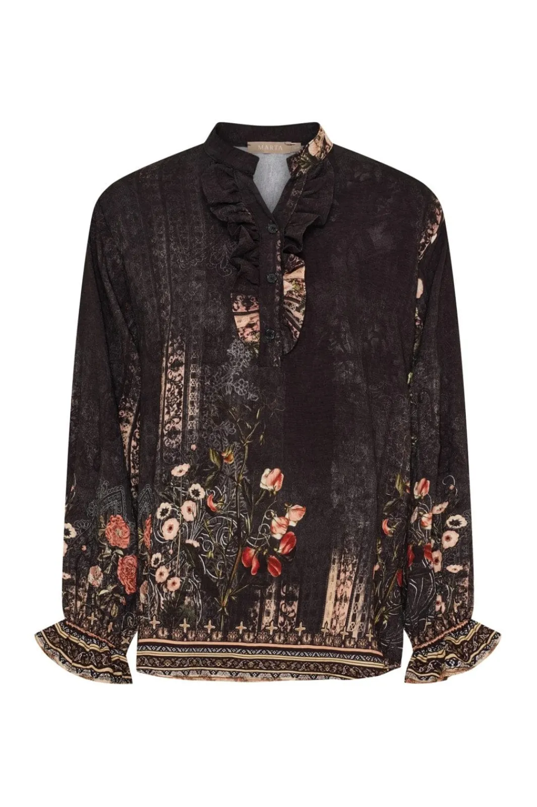New Marta Du Chateau Cjoceline Shirt 5891 Nero5295Tpg