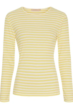 Hot Marta Du Chateau Cjosiane Ls Tee 49066 Giallo/Greggio