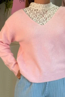Online A-bee Clarisse Striktrøjer Pink