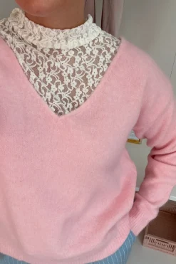 Online A-bee Clarisse Striktrøjer Pink