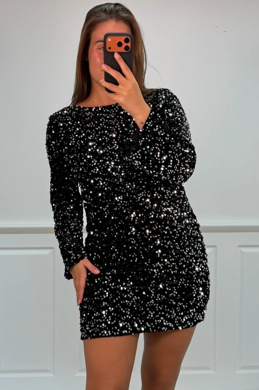 Best A-bee Claudia dress Silver