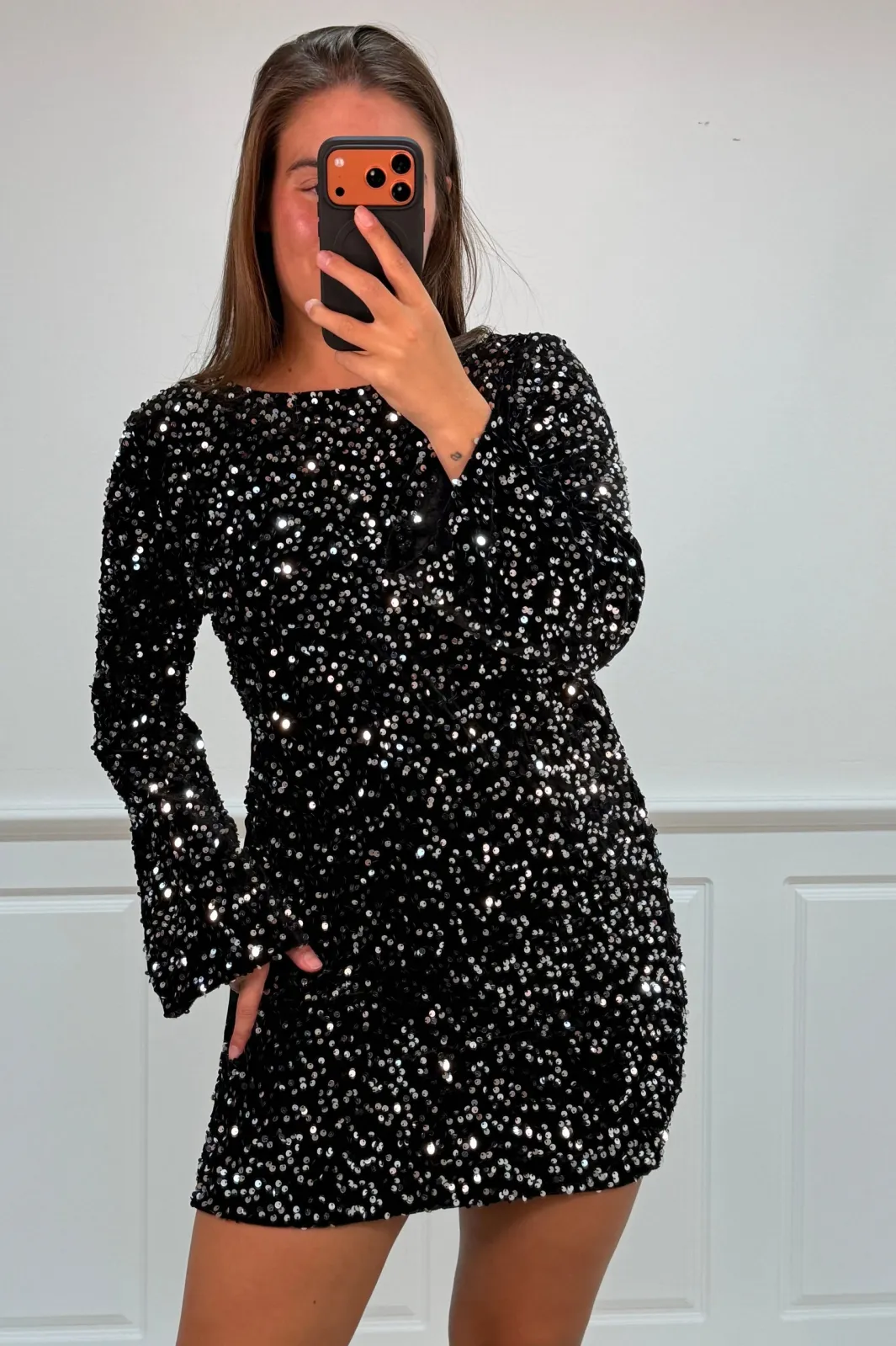 Best A-bee Claudia dress Silver
