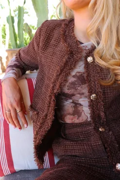 Discount Liberte Coco Ss Jakcet 22182 Mocca