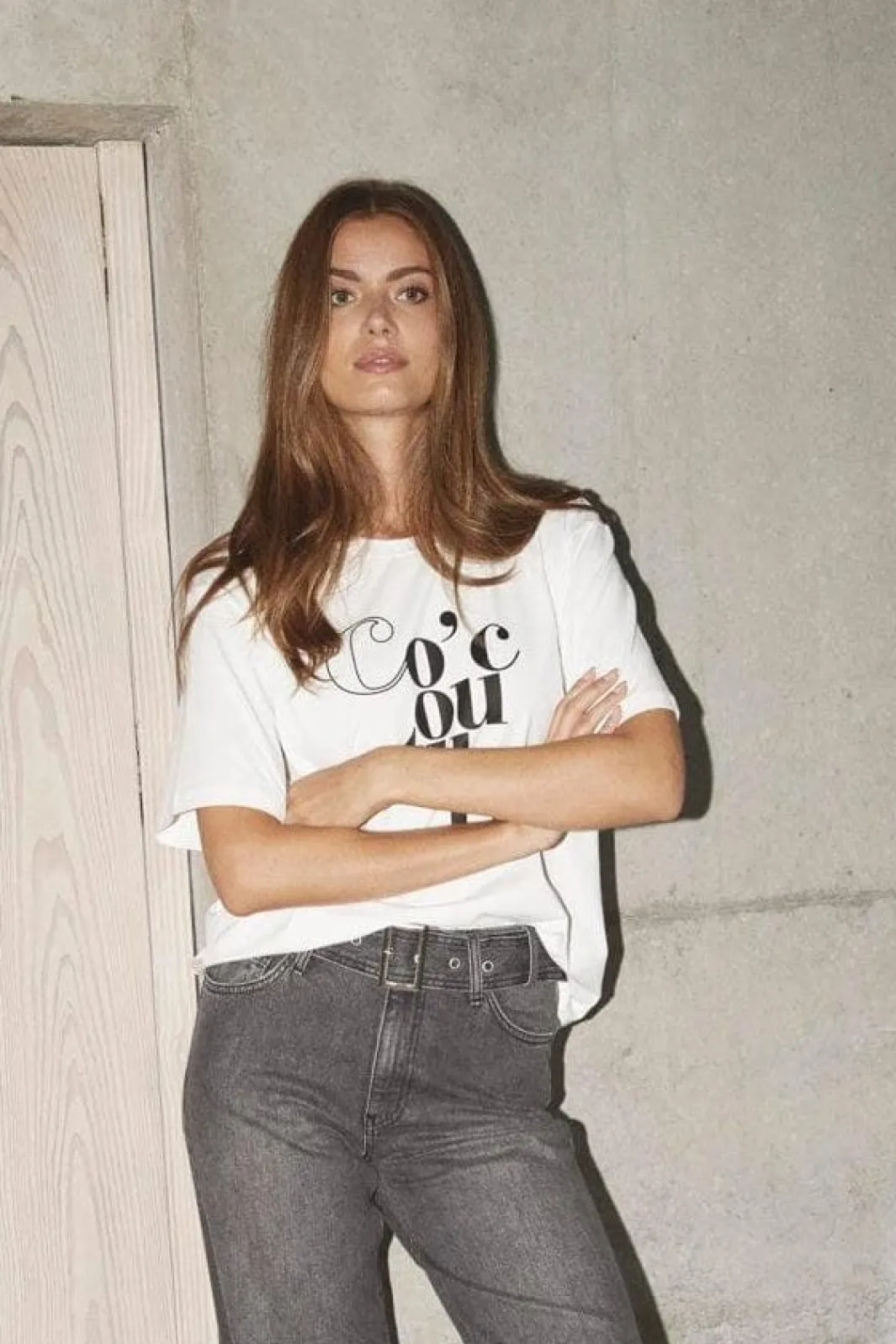 Online Co´Couture Cocouturecc Box Tee 43003 4000