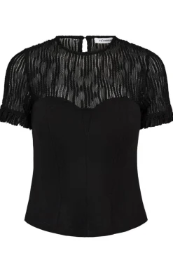 Clearance Co´Couture Coltoncc Lace Mix Top 352 96