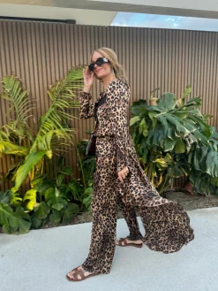 Discount Valentin Studio Comfy Pants Leopard