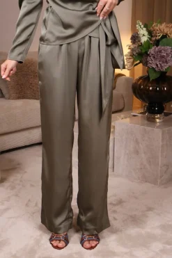 Best Valentin Studio Comfy Pants Heavy Satin 167383 255