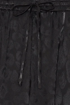 Karmamia Cora Pants Black Leo Jacquard
