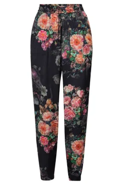 Discount Karmamia Cora Pants Daisy Noir Tea Rose