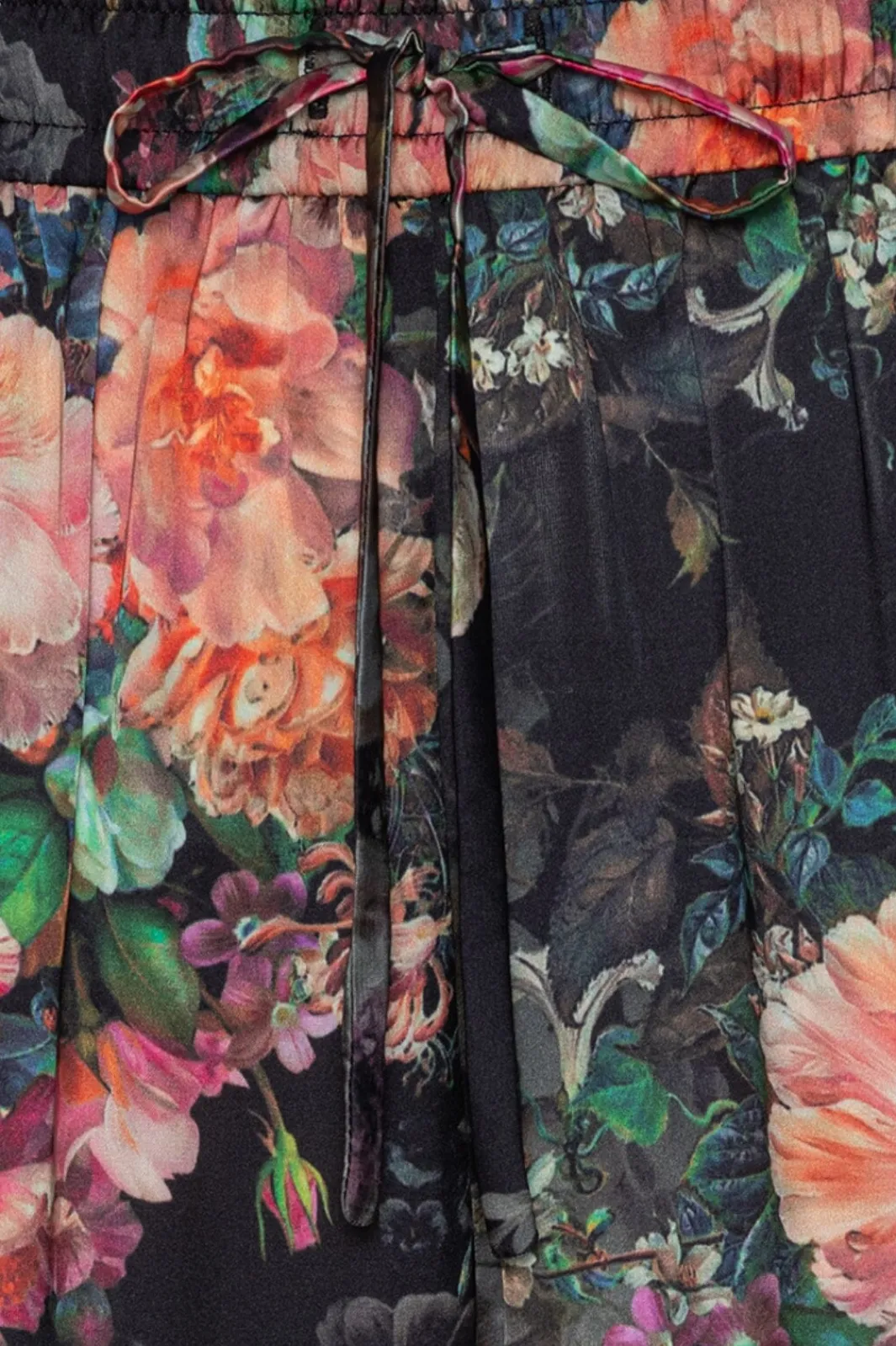 Discount Karmamia Cora Pants Daisy Noir Tea Rose