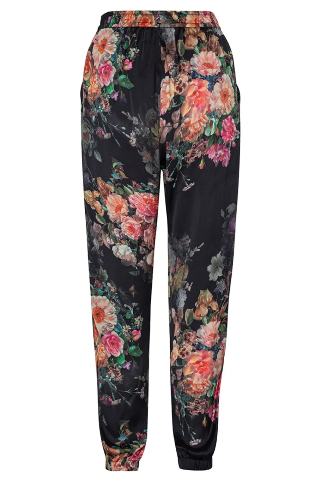 Discount Karmamia Cora Pants Daisy Noir Tea Rose