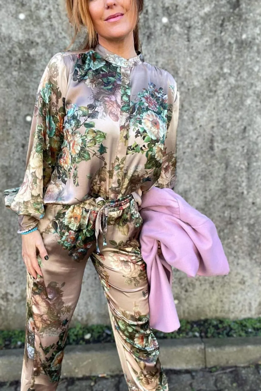 Sale Karmamia Cornelia Shirt Daisy Mocha