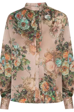 Sale Karmamia Cornelia Shirt Daisy Mocha