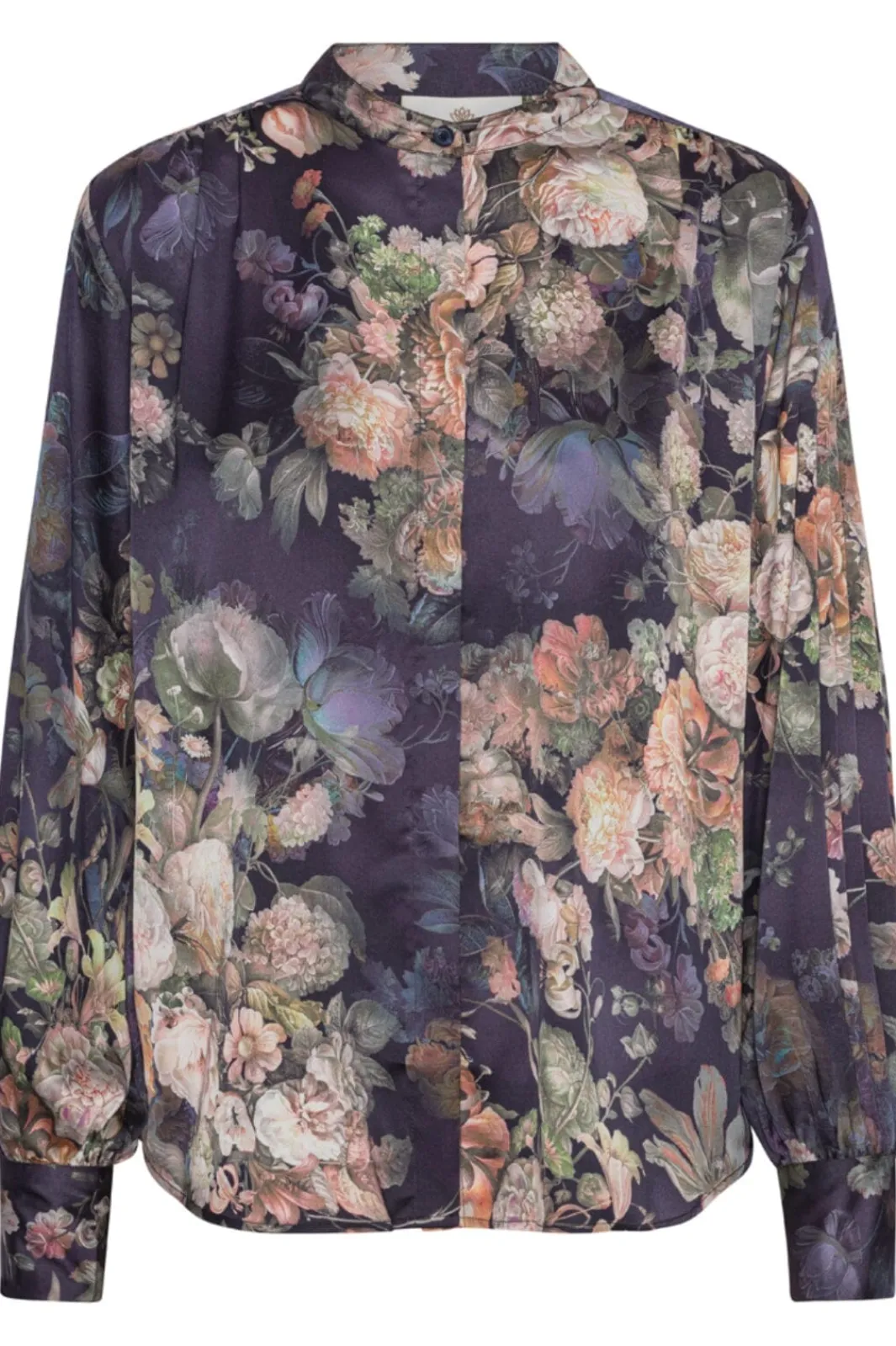 Sale Karmamia Cornelia Shirt 2059 Indigo Bloom