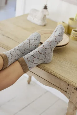 Hype The Detail Cosy Socks Logo 37345-75 9003