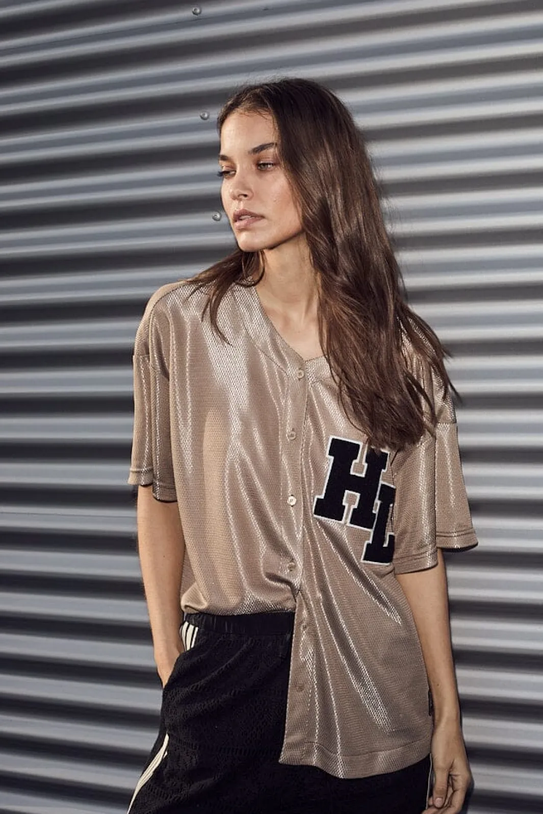 Sale Haute L'Amitié Court Tee HL10091 Walnut