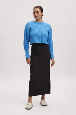 Outlet Gestuz CoveGZ MW maxi skirt Black