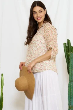 Online Marta Du Chateau Cpalmira Shirt 7177 White620Tpg
