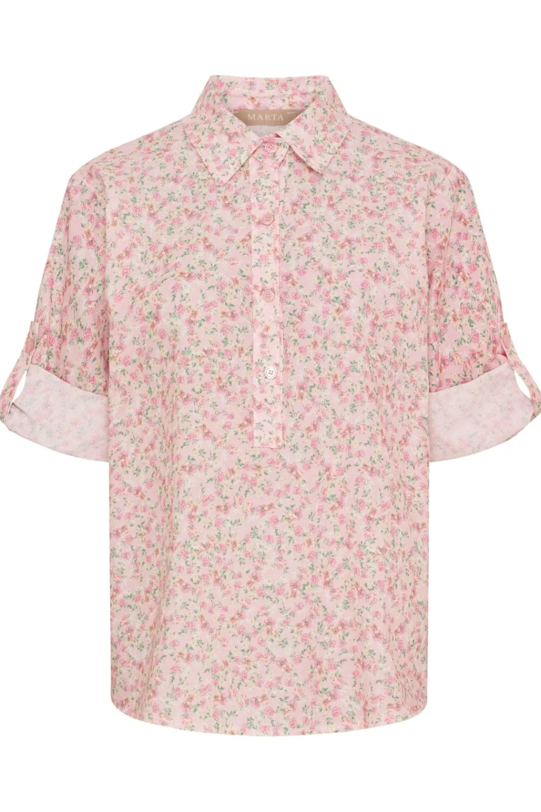 New Marta Du Chateau Cpalmira Shirt 7177 Rose620Tpg
