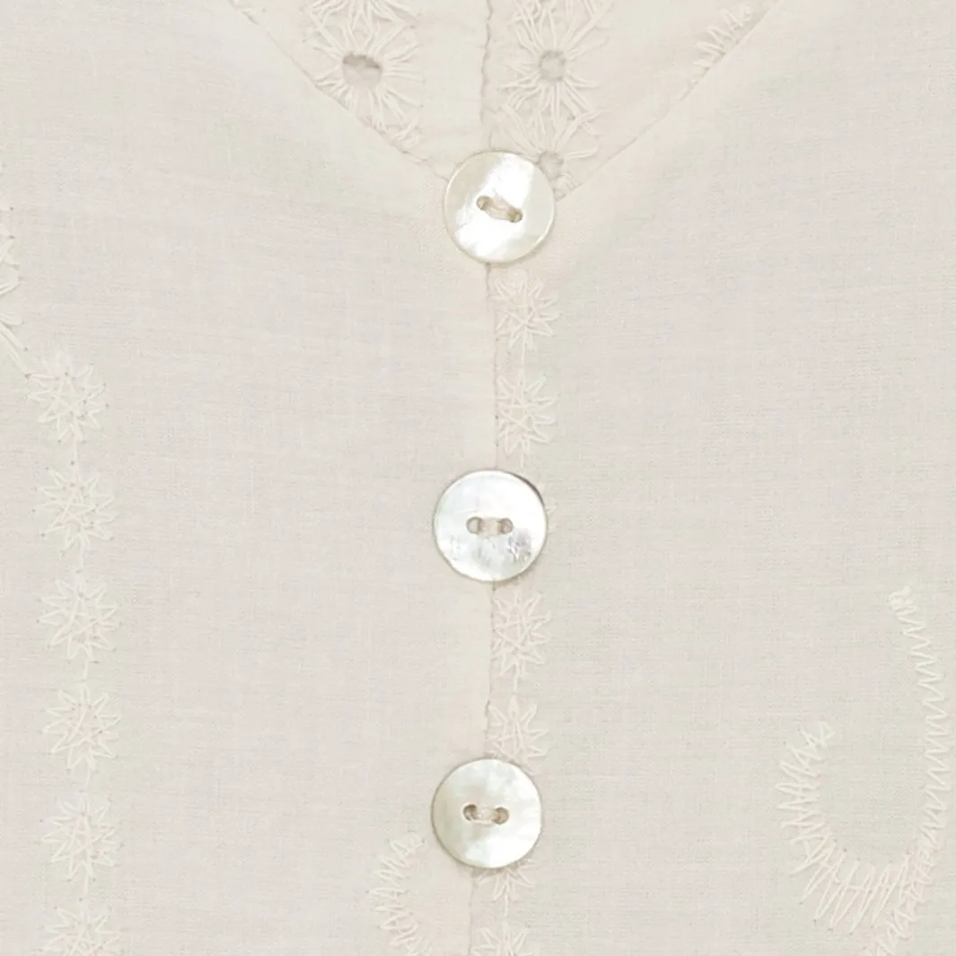 Clearance Marta Du Chateau Cperla Top 6261 Beige