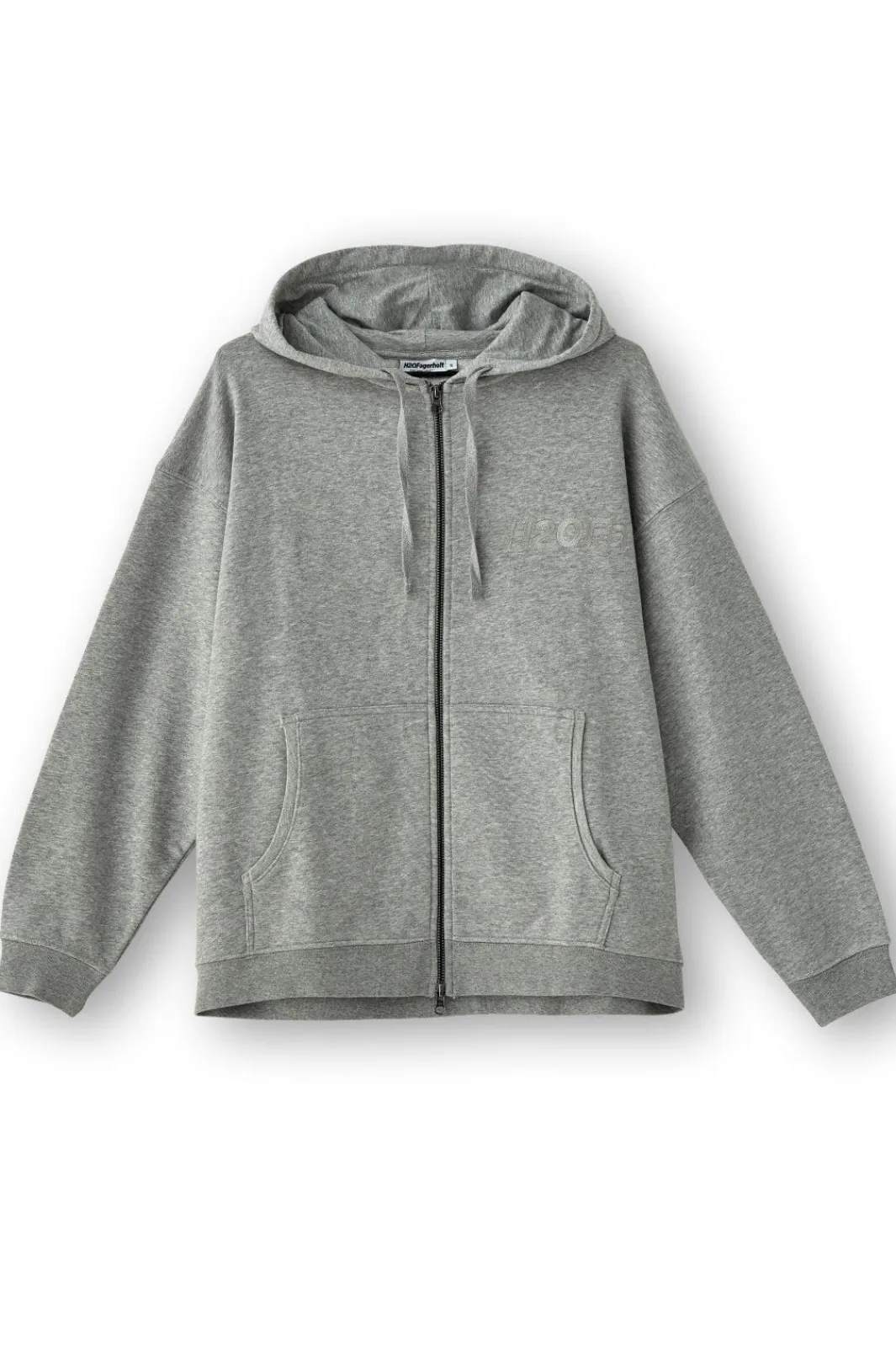 New H2O Fagerholt Cream Doctor 3 Sweat Hoodie 1010 Grey Melange