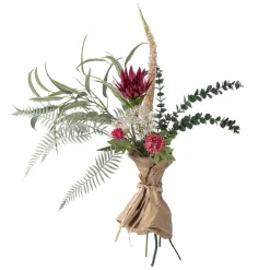 Clearance Bloomingville Crown Buket, Rød, Kunstige Blomster 82061536 Red