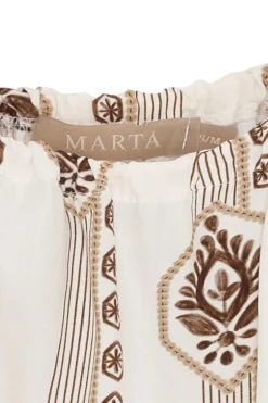 Outlet Marta Du Chateau Ctanya Top 258620 Moro/Beigexof3986