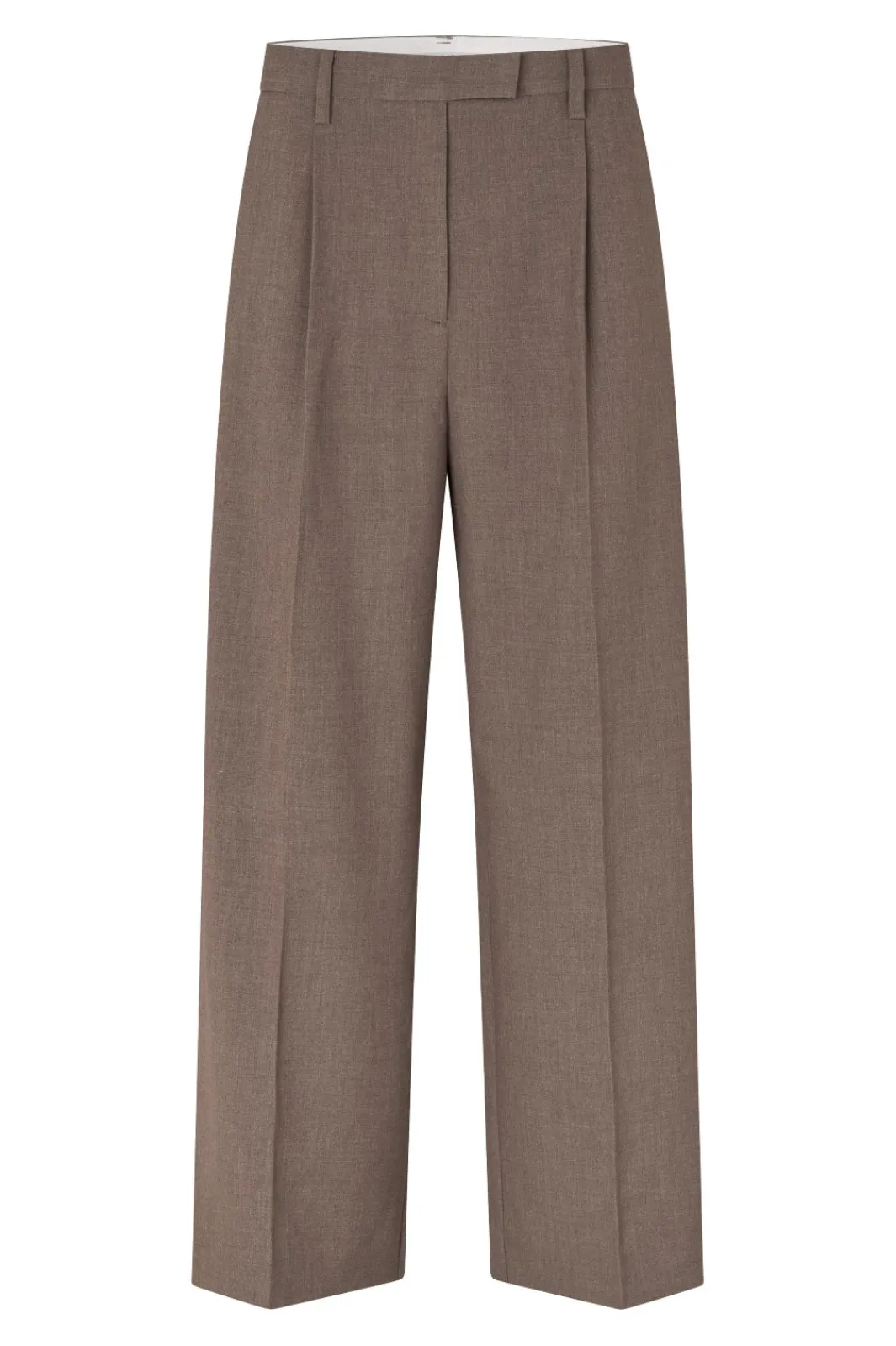 Sale Second Female Dakota Trousers 60416 6144 Mid Brown Melange