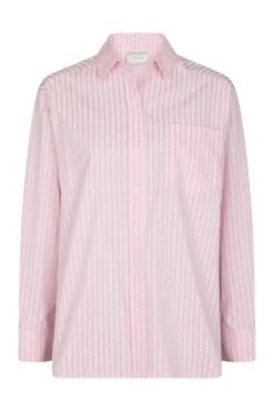 Hot Neo Noir Dalma Soft Stripe Stone Shirt 166553 170