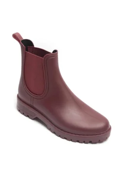 New Bloom Dandelion Rain Boot Red