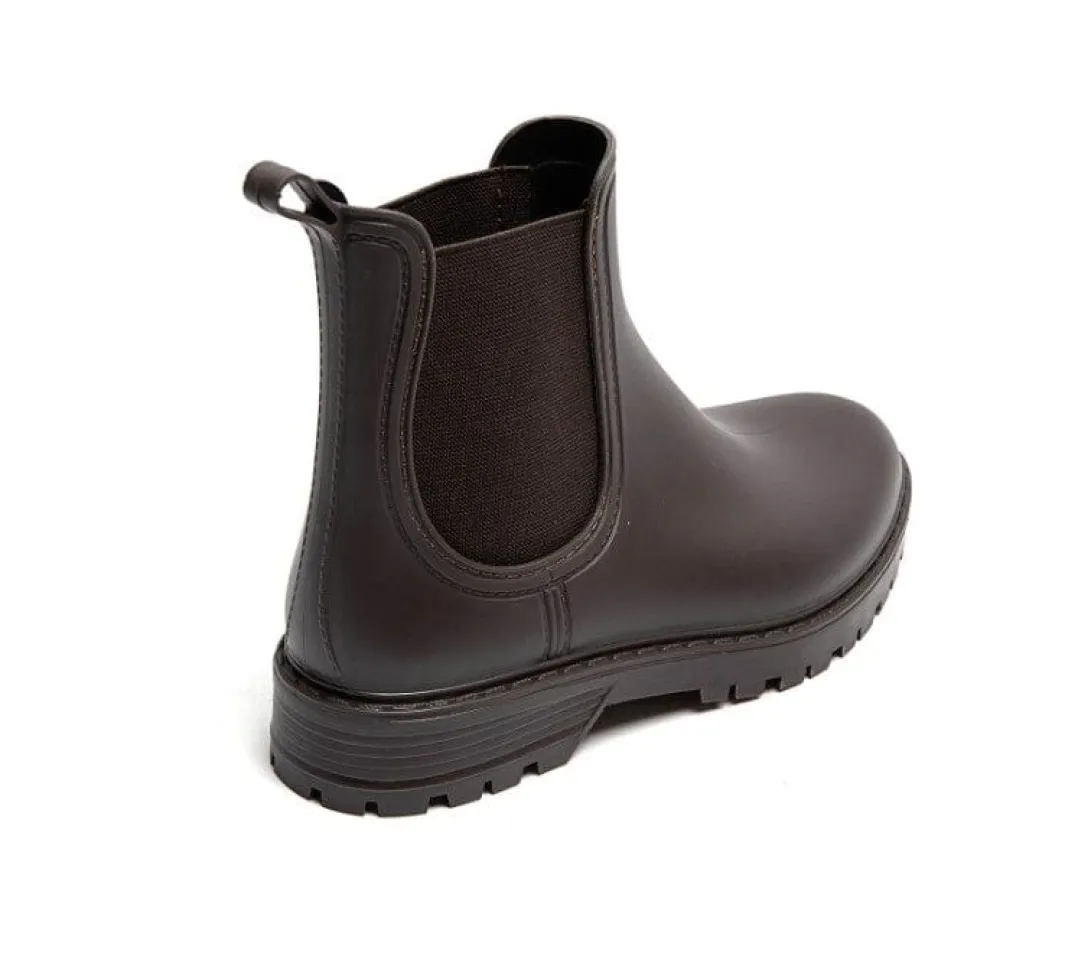 New Bloom Dandelion Rain Boot Red