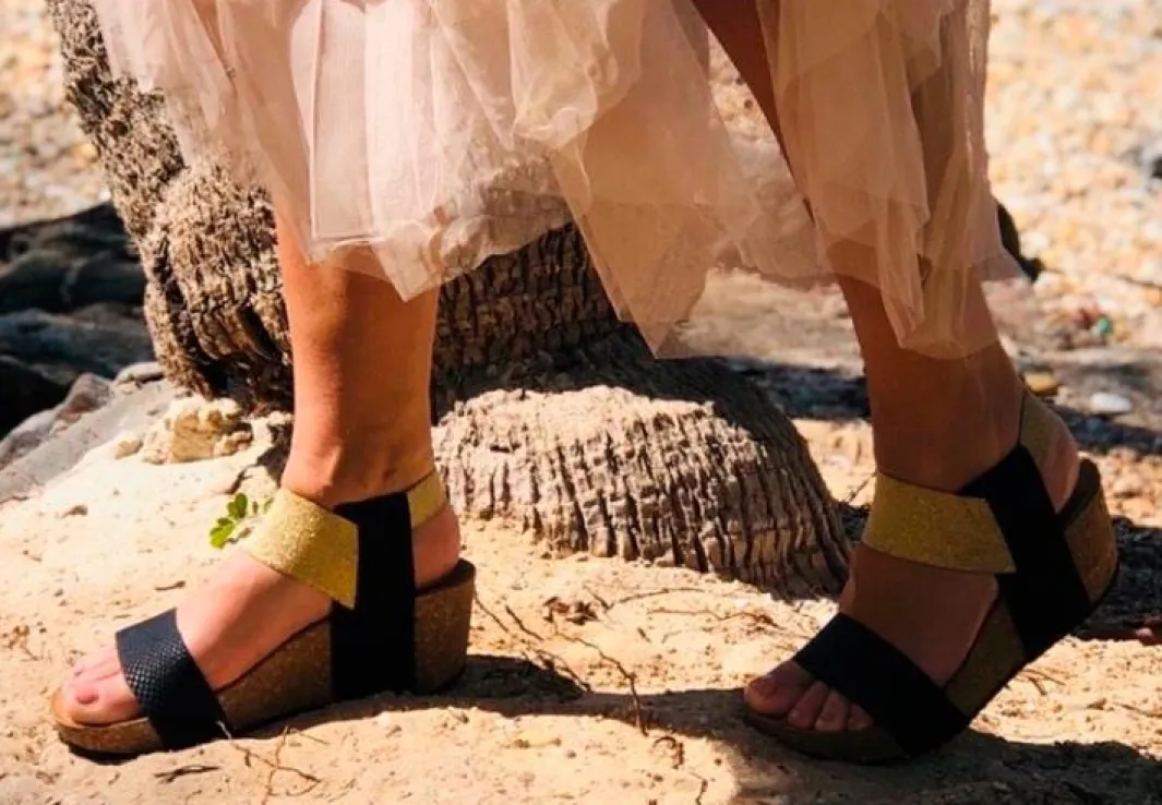 Copenhagen Shoes Daniela Snake Black