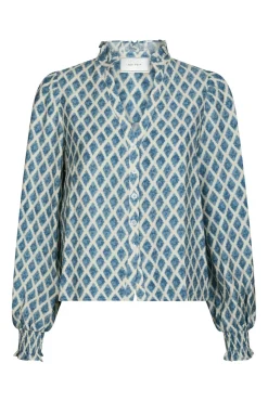 Sale Neo Noir Delsie Print Blouse 166222 407