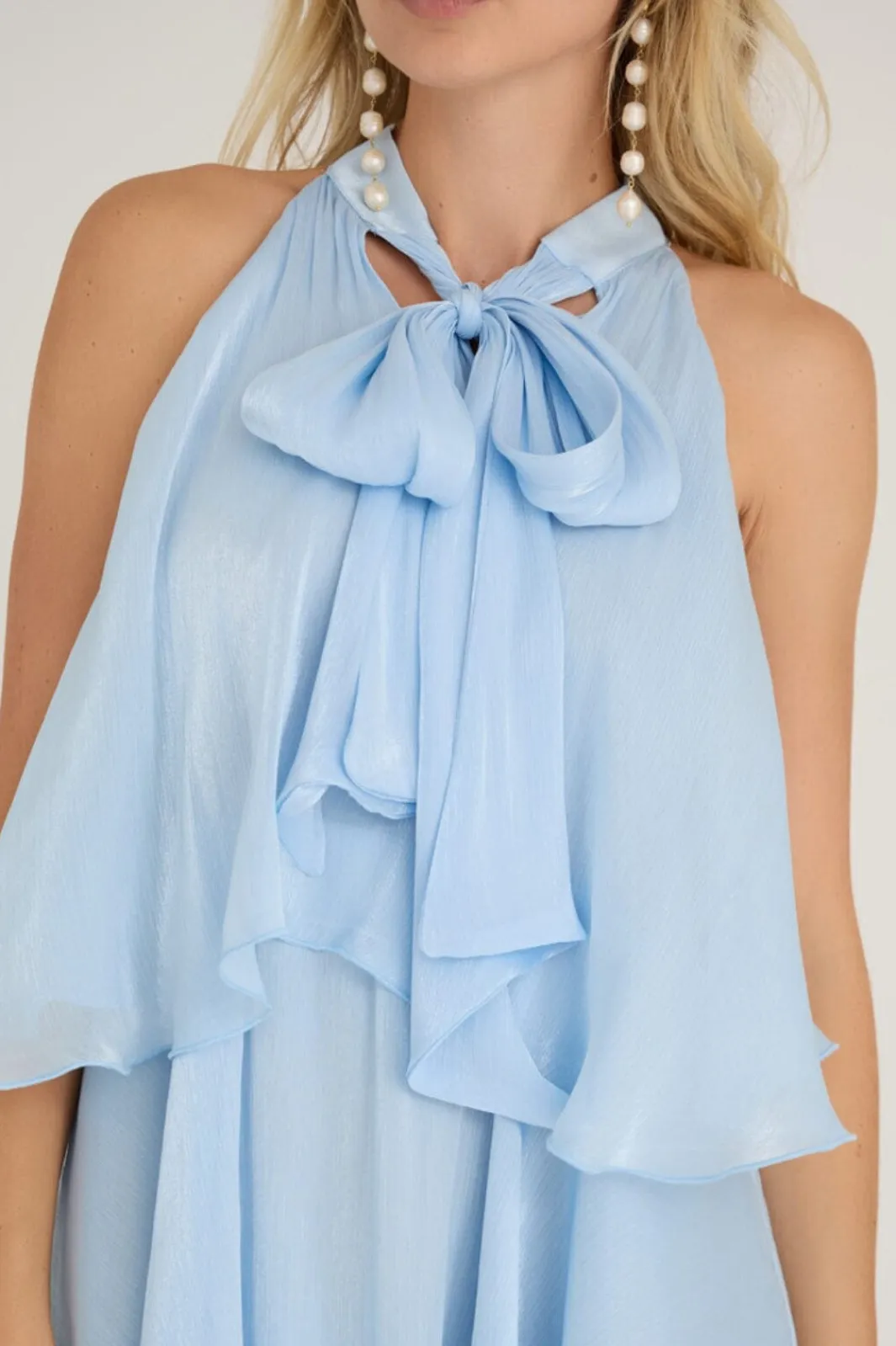 Hot A-View Demi Dress 282 Light Blue