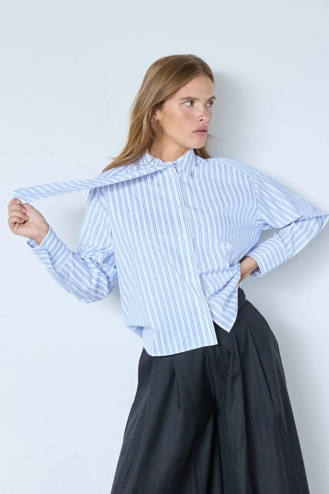 Best Co´Couture Devincc Stripe Tie Shirt 45018 17