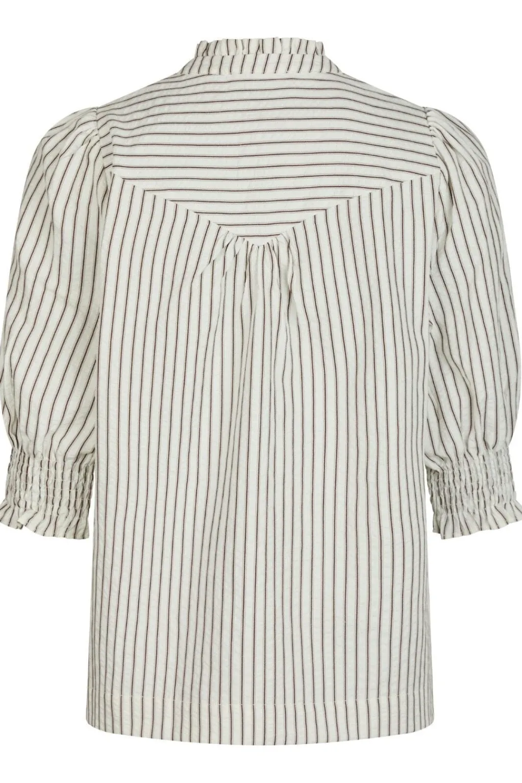 Hot Neo Noir Diana Crepe Stripe Blouse 165203 210